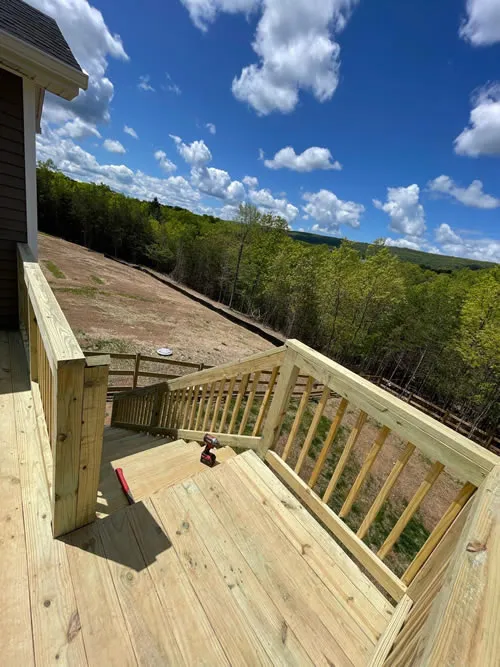 DECK AND FENCING