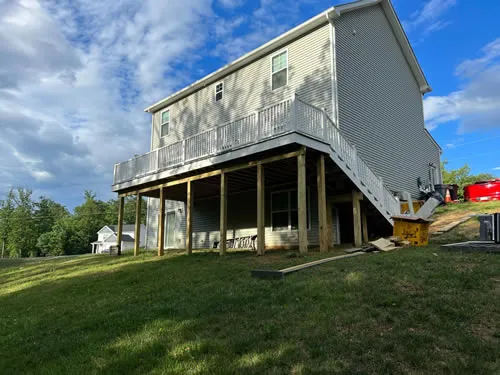DECK AND FENCING